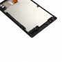 LCD képernyő és digitalizáló Teljes Szerelés Frame ASUS ZenPad C 7.0 / Z170C (fekete)