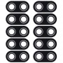 10 PCS Tillbaka linsskyddet för Asus ZenFone Max Plus (M1) X018DC Pegasus 4s ZB570TL 5,7 tum (svart)