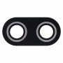 10 PCS Back Camera Lens Cover for Asus ZenFone Max Plus(M1) X018DC Pegasus 4s ZB570TL 5.7 inch (Black)