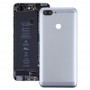 Rückseitige Abdeckung mit Kameraobjektiv und Seitentasten für Asus Zenfone Max Plus (M1) / ZB570TL (Gray)