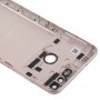 Rückseitige Abdeckung mit Kameraobjektiv und Seitentasten für Asus Zenfone Max Plus (M1) / ZB570TL (Gold)