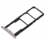 SIM karta Tray + SIM karta zásobník + Micro SD Card Tray pro Asus Zenfone Max Pro (M1) ZB601KL ZB602KL (Silver)