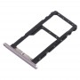 SIM ბარათის Tray + SIM ბარათის Tray / Micro SD Card Tray for Asus Zenfone 5 ZE620KL (ვერცხლისფერი)