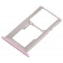 SIM karta Tray + Micro SD Card Tray pro Asus Zenfone 3 Max ZC553KL (Pink)