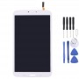 Original LCD + Touch Panel for Galaxy Tab 3 8.0 / T310 (თეთრი)