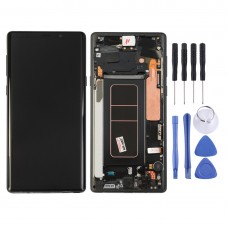 LCD Screen and Digitizer Full Assembly with Frame for Galaxy Note9 / N960A / N960F / N960V / N960T / N960U(Black)