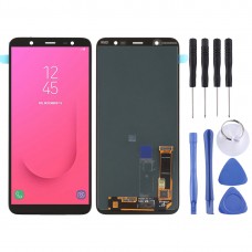 LCD Screen and Digitizer Full Assembly for Galaxy J8 (2018), J810F/DS, J810Y/DS, J810G/DS(Black)