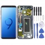 LCD Screen and Digitizer Full Assembly with Frame for Galaxy S9 / G960F / G960F / DS / G960U / G960W / G9600(Grey)