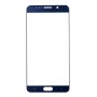 Передній екран Зовнішній скляний об'єктив для Galaxy Note 5 (темно-синій)