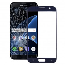 Frontscheibe Äußere Glasobjektiv für Galaxy S7 / G930 (schwarz)