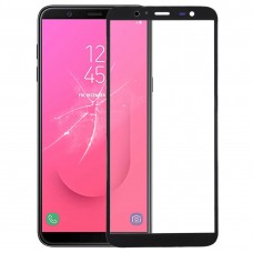 Front Screen Outer Glass Lens for Galaxy J8, J810F/DS, J810Y/DS, J810G/DS (Black) 