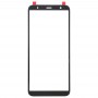 Front Screen Outer Glass Lens for Galaxy J4+ / J6+ / J610 (Black)