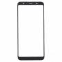 Front Screen Outer Glass Lens for Galaxy A6+ (2018) / A605 (Black)