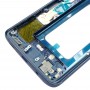 Moyen Cadre Bezel pour Galaxy S9 + G965F, G965F / DS, G965U, G965W, G9650 (Bleu)