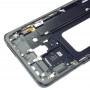 Framhus LCD-ramtryckplatta för Galaxy A8 + (2018), A730F, A730F / DS (Svart)