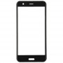 Ekran zewnętrzny przedni szklany obiektyw do HTC U11 (czarny)
