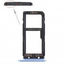 SIM Card Tray + SIM Card Tray / Micro SD Card Tray for HTC U Ultra (Blue)