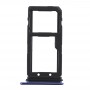 SIM-карты лоток + Micro SD-карты лоток для HTC U11 Life (синий)
