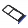 SIM-карты лоток + Micro SD-карты лоток для HTC U11 Life (синий)