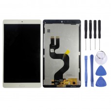 LCD Screen and Digitizer Full Assembly for Huawei MediaPad M3 8.4 inch / YIBTV-W09 / BTV-DL09(White)