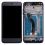 LCD Screen and Digitizer Full Assembly with Frame for Huawei P8 Lite (2017)(Black)
