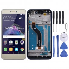 LCD Screen and Digitizer Full Assembly with Frame for Huawei P8 Lite (2017)(Gold)