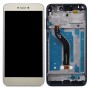 LCD Screen and Digitizer Full Assembly with Frame for Huawei P8 Lite (2017)(Gold)