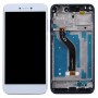 Pantalla LCD y digitalizador Asamblea con marco completo para Huawei P8 Lite (2017) (Blanco)