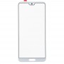 Передний экран Outer стекло объектива для Huawei P20 (белый)