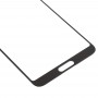 Frontscheibe Äußere Glasobjektiv für Huawei P20 Pro (Schwarz)