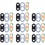 10 PCS Back Camera Bezel with Lens Cover & Adhesive for Huawei P20 Lite (Blue)