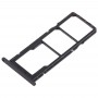 2 x SIM vassoio / Micro SD vassoio di carta per Huawei Godetevi 9 (nero)