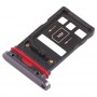 2 x SIM-Karten-Behälter für Huawei Mate-20 Pro (Schwarz)