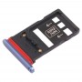 2 x SIM-Karten-Behälter für Huawei Mate-20 X (blau)