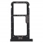 Vassoio di carta di SIM per Huawei P smart + / Nova 3i (nero)