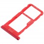 Vassoio di carta di SIM per Huawei P smart + / Nova 3i (Red)