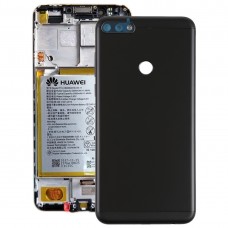 Hátlap oldalsó gombok Huawei Honor játék 7C (fekete)