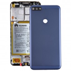 Задняя крышка с боковыми клавишами для Huawei Honor Play 7C (синий)