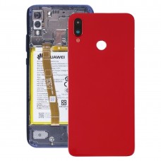 Couverture arrière avec objectif de caméra (original) pour Huawei Nova 3i (rouge) 
