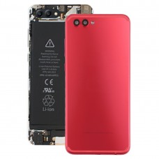 Couverture arrière avec touches latérales et objectif de caméra (original) pour Huawei Honor View 10 / V10 (rouge) 