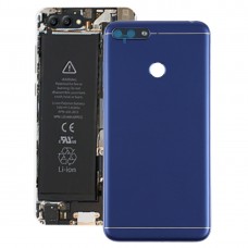 Tillbaka Täck med Side Keys & Kameralins för Huawei Honor Play 7A (blå)