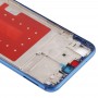 წინა საბინაო LCD ჩარჩო Bezel for Huawei P20 Lite / Nova 3e (Blue)