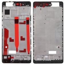 წინა საბინაო LCD ჩარჩო Bezel Plate for Huawei P9 (Black)