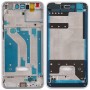 Mittleres Feld-Lünette Platte mit Seitentasten für Huawei Honor 8 Lite (weiß)