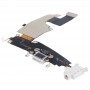 Puerto de carga de conector Dock cable flexible para el iPhone 6 Plus (blanco)