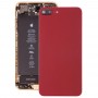 Copertura posteriore con adesivo per iPhone 8 Più (Red)