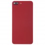 Cubierta posterior con adhesivo para iPhone 8 Plus (rojo)