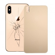 Glass Battery Back Cover for iPhone X(Gold) 