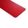 Glasbatteri baklucka för iPhone X (röd)