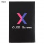 50 PCS картонной упаковки Black Box для iPhone X ЖК-экран и дигитайзер полносборными